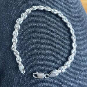 Silver bracelet with 925 Mark